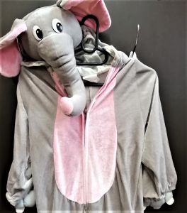 Kids Costumes to Hire -  Elle the Elephant Onesie - CHILD